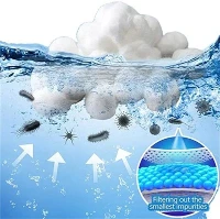 Kroglice Filter Media Pool Filter Ball Backwash 700g 100% poliester Filter Balls Fiber